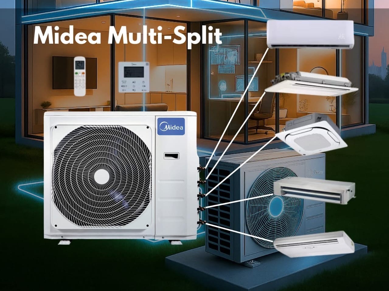 Midea multi-split outdoor